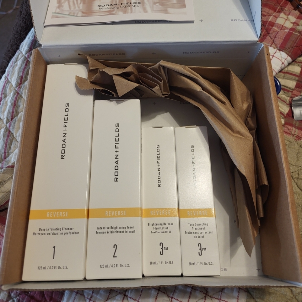 Rodan and Fields Reverse skin regimen